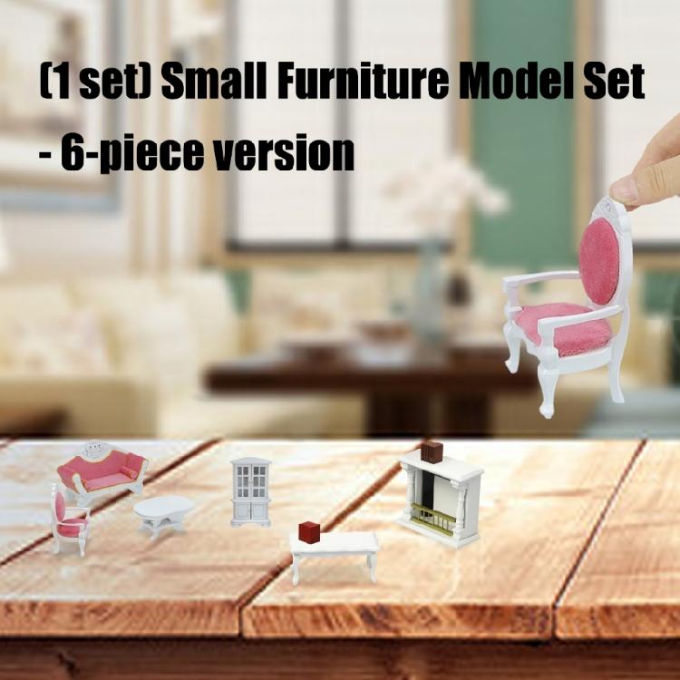 Handmade Miniature Furniture Doll House Accessories For Living Room Scene Building Kids Pretend Play Craft Project Decors