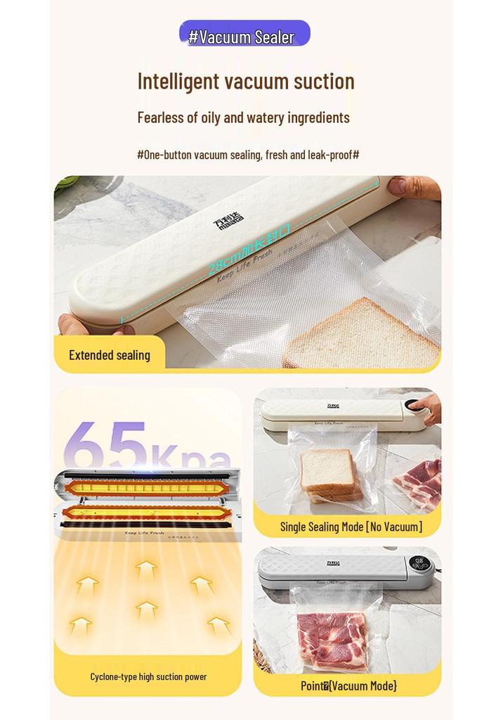 Household Vacuum Food Sealer Machine