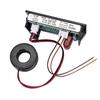 LED Voltmeter Ammeter, Red and Green Digital Multimeter Display Current Tester,AC50-500/0-600VDetector