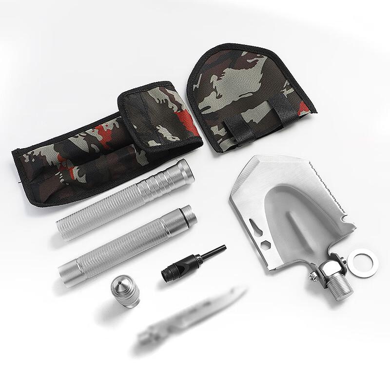 Multi-functional Folding Aluminum Handle Outdoor Shovel