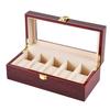 Insputer Watch Storage Case for 5 Perfect As a Birthday Wooden Luxury Watch Collection Perfect Gift for Respect for the Aged Compatible with and