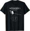 Voyager 1-Humanity's Farthest Spacecraft-40 Years In Space T-Shirt Unisex Summer Streetwear Tops Vintage Graphic T Shirts
