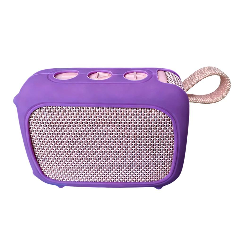 Shockproof Silicone Case Portable Waterproof Silicone Cover with Carabiner Dirt-proof for JBL GO 5 Bluetooth Speaker