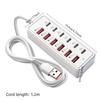 12 Ports Fast Charger Multi-port Harging Plug Compatible with IPhone Android