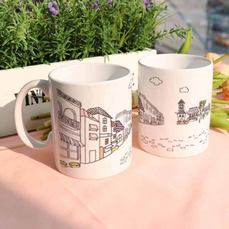 tc184-Design Mug 2p-Village Scene 2