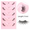 YSDO Half Lashes 5/7/10 Pairs Half False Eyelashes Soft Natural Cat Eye Lashes Makeup 3D Mink Eyelash Extension Fluffy Faux Cils