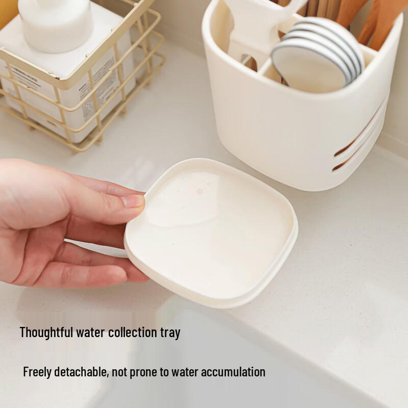 ZISIZ Wall-Mounted Chopstick & Utensil Holder