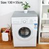 Rustic Style Washing Machine Dustproof Cover Printing with Pocket Dryer Dust Cover Multi-purpose Washable