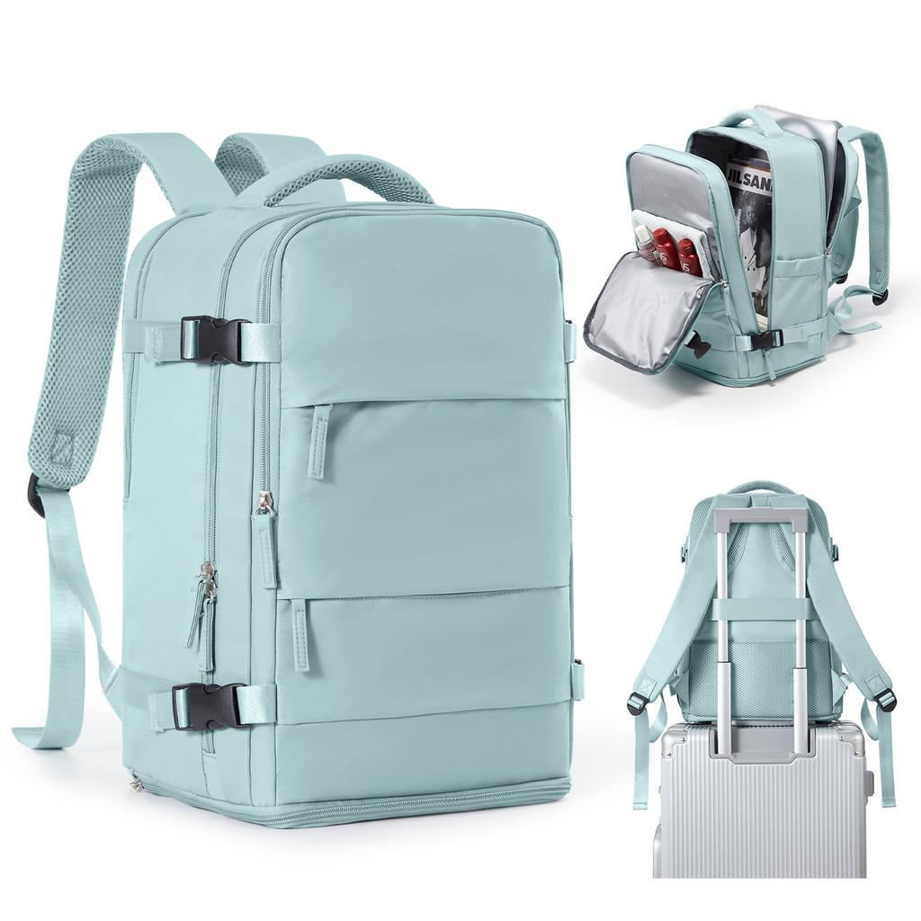 Women Men Hand Luggage Backpack Business College Laptop Travel Backpack Waterproof Carry On Mochila Viaje Cabina Avion 40x20x25