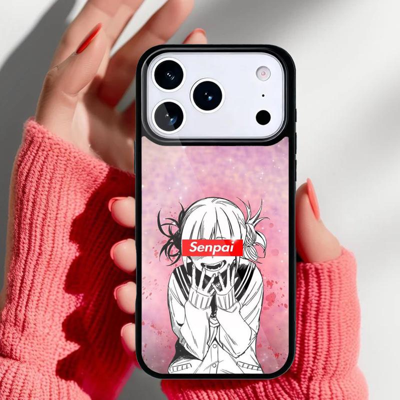Sugoi Senpai Anime Phone Case for iPhone 17 Air 16e 15 14 13 Pro Max Back Cover for 12 11 Pro Coque