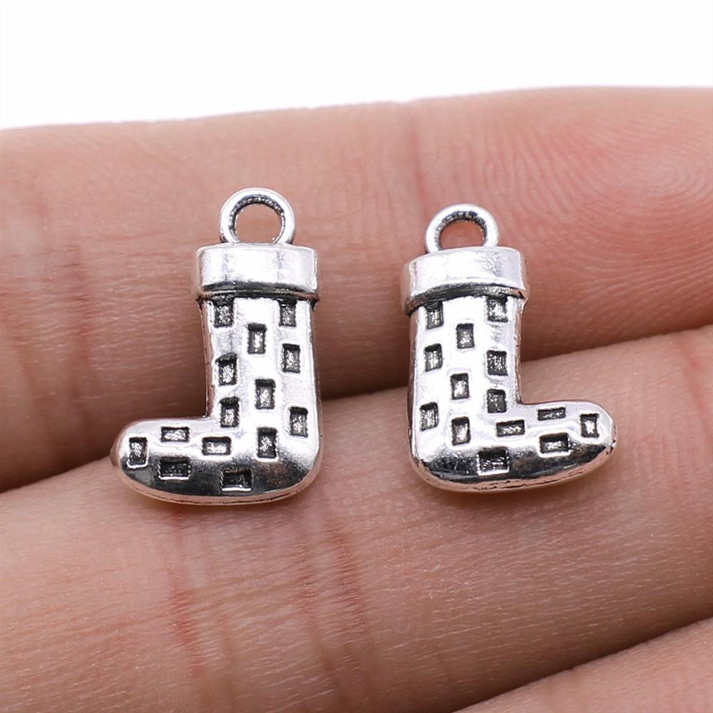 20pcs Sewing Charms For Jewelry Making Paperclip Pins Paper Clip Button Hanger Mannequin Iron Yarn Charms