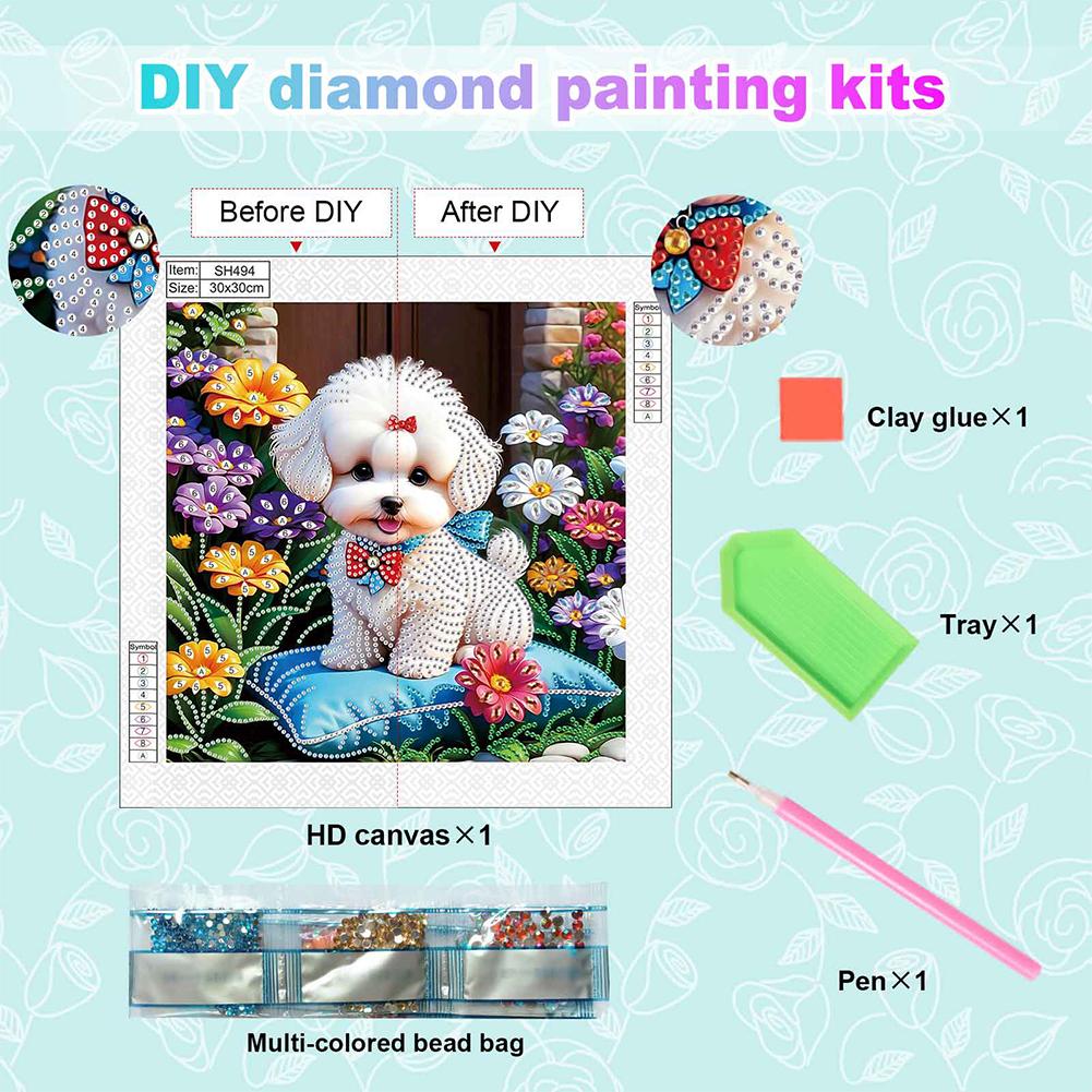 Zwierzę 5D DIY Specjalny Kształt Kryształowy Malowanie Diamentami Zestaw Dekoracja Ściany Domu