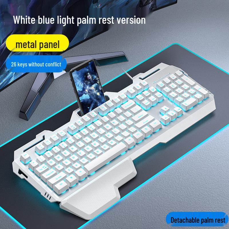 Pioneer GX80 Wired Gaming Set: Mechanical Feel Keyboard, Mouse & Headset for Office & E-sports.