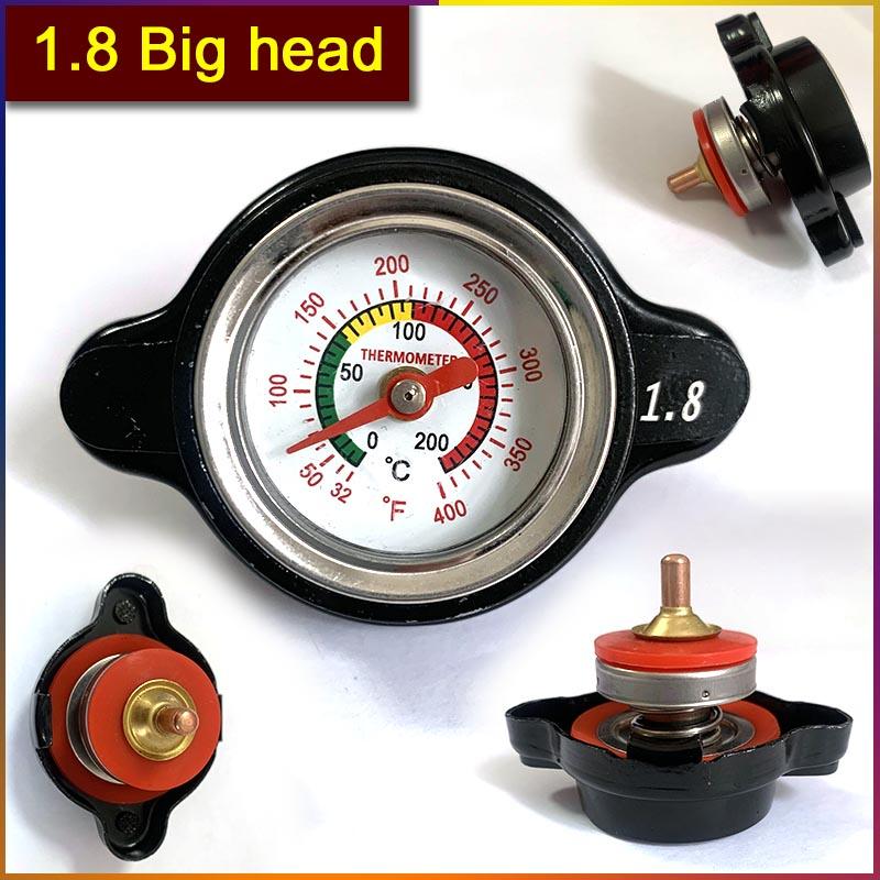 Gauge Radiator Cap For Car Motorcycle Racing refit 0.9/1.1/1.3/1.8bar Small Head and Big Head Tank Cover Thermostatic