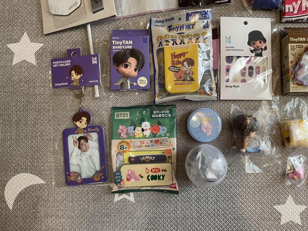 [USED] BTS BT21 TinyTAN JUNG KOOK Bulk Sale