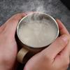 304 Stainless Steel Tea Mugs Plastic Handle Children Milk Cup Double Layer Coffee Cups  Kids
