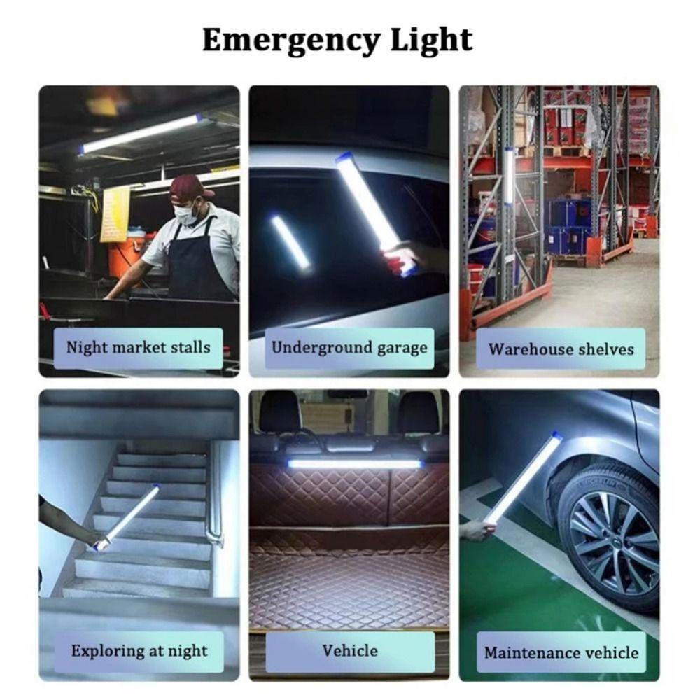Magnetic Suspension Portable Light Bulb 17/32/52CM Camping Light  Night Market