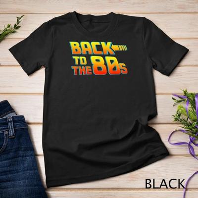 Back To The 80s Costume Fancy Dress Party Idea Halloween T Shirt