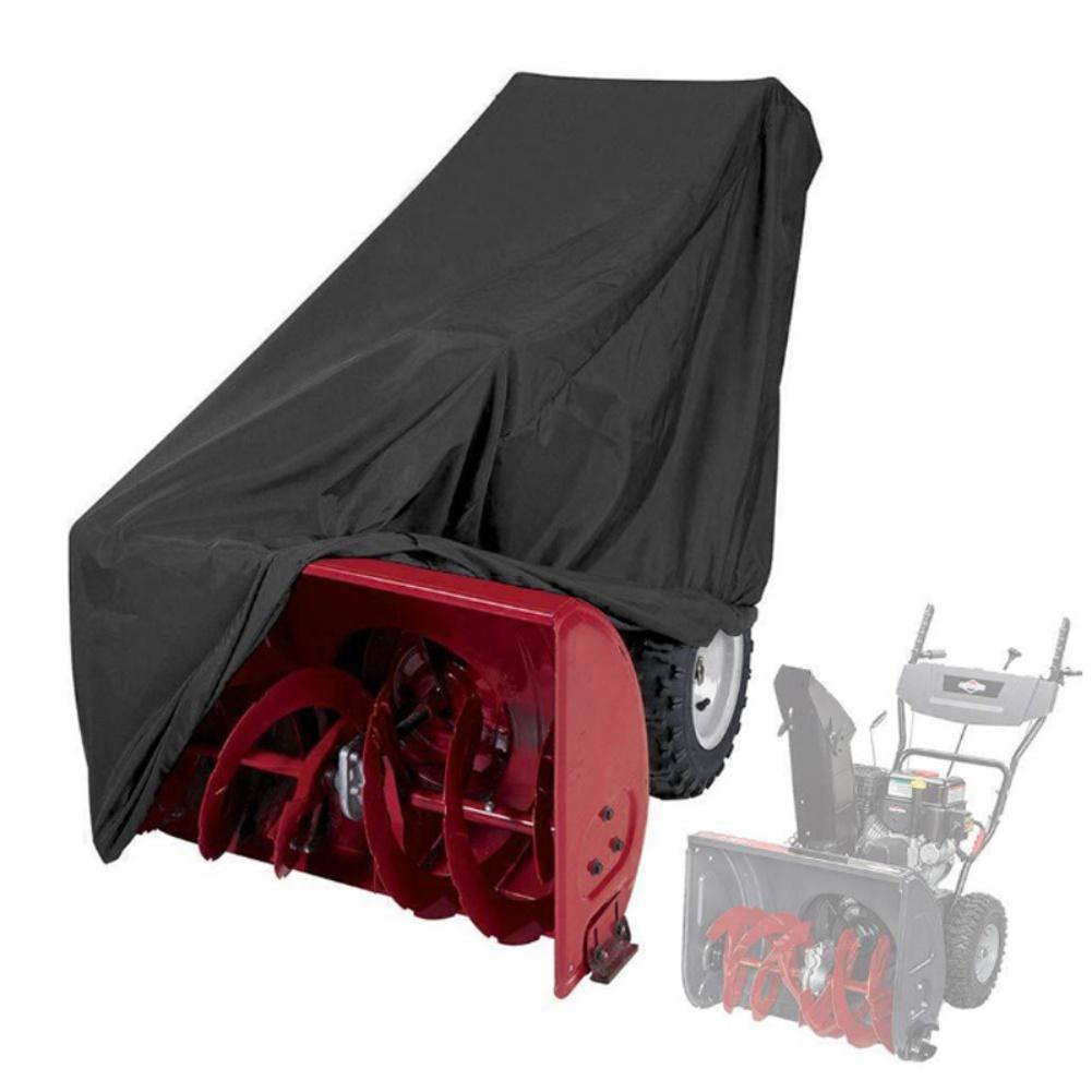 210D Fabric Snow Blower Cover with Waterproof and Dustproof Features To Guard Against Snow and Moisture Size 130*91*102cm