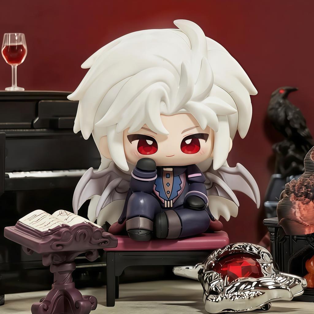 Mini Love And Deepspace Sylus Silverwing Fiend Figurka Anime Soška Model Stolní Ozdoba Sběratelské Hračky Dekor Dárek pro Fanoušky Hry