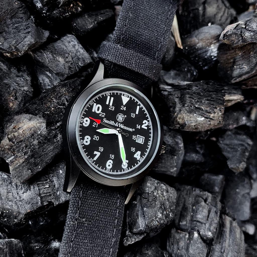 [Smith & Wesson] Smith & Wesson Military Watch SWW-1464-BLK Men's [Parallel Import]
