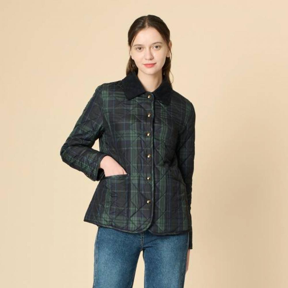 Bcbg Corduroy Block Quilting Jumper B4w9r130 Khaki (45)/55