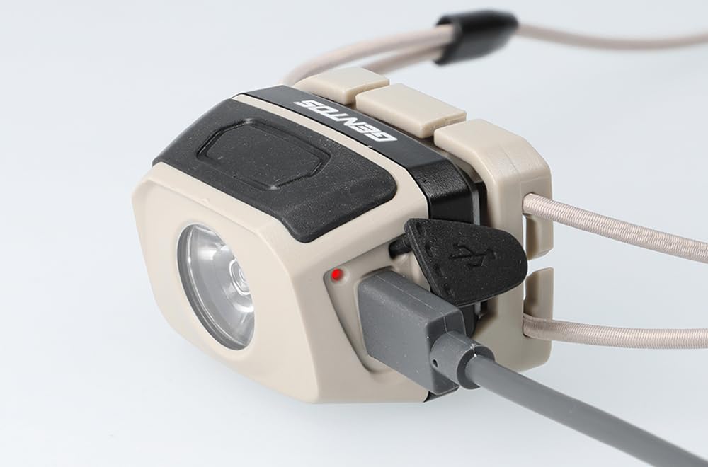 GENTOS LED USB 260 Lumens 6 Hours of Operational Rear View Recognition Uses Dedicated Rechargeable Compact Headlight CP-03R Headlight, Rechargeable,