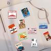 50pcs Japanese Cultural Elements Travel Graffiti Stickers Phone Guitar Laptop Notebook Suitcase Cup Waterproof Sticker Kids Toys