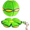 Unzerstörbares Hundespielzeug für aggressive Kauer Strapazierfähige Bissfeste Fliegende Untertasse Outdoor Apportierball Interaktives Trainingsspielzeug
