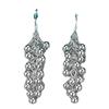 Silver Grapevine Dangle Earrings for Women
