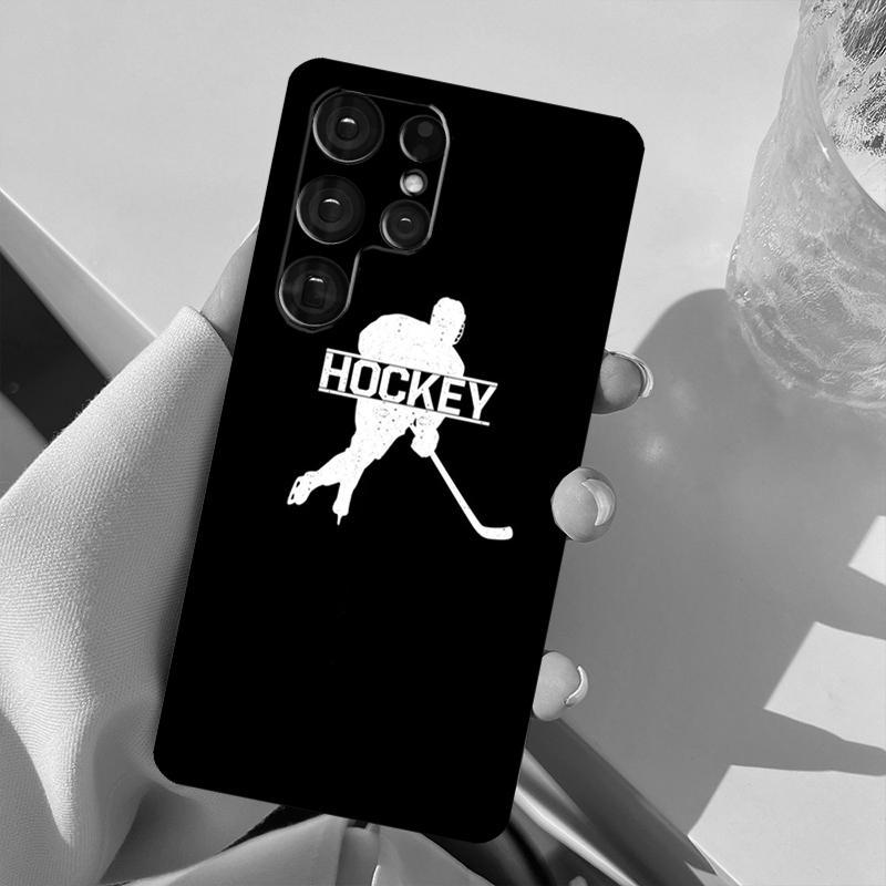 Ice Hockey Rink Sport Case For Samsung Galaxy S23 S22 Ultra S20 FE Note 20 Note 10 S8 S9 S10 Plus S21 Ultra Cover