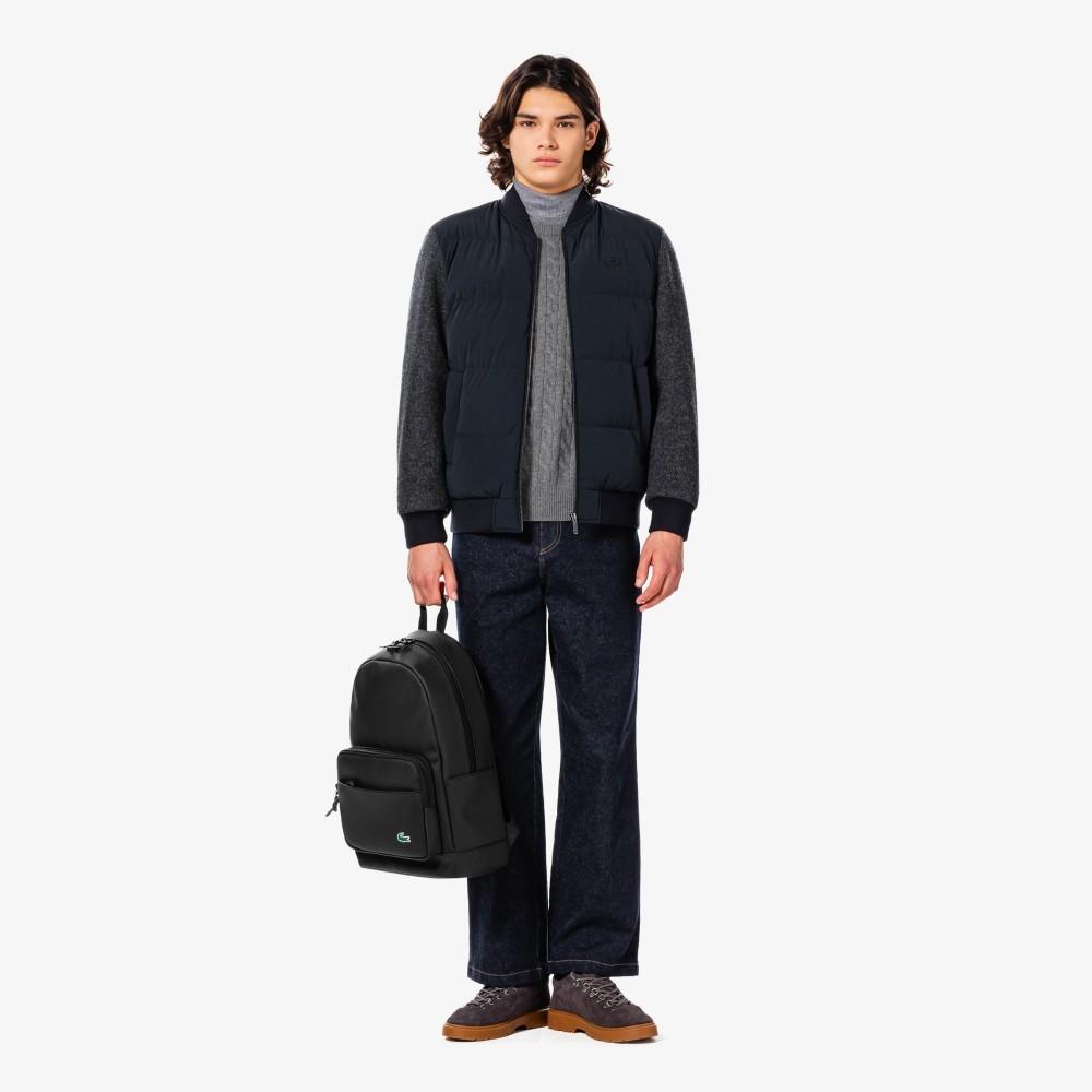 [lacoste] Men's Wool Jersey Hybrid Jacket BH883E-55NHDE