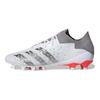 Adidas Predator Round Toe Lace-Up AG (Rubber Short Studs) Non-Slip Durable Soccer Shoes Men Soccer Shoes White Gray GZ2806