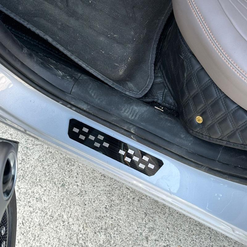 Ultra-Thin Door Sill Strips for Citroen C3/C4/C5/C6, Peugeot 2008/3008/4008