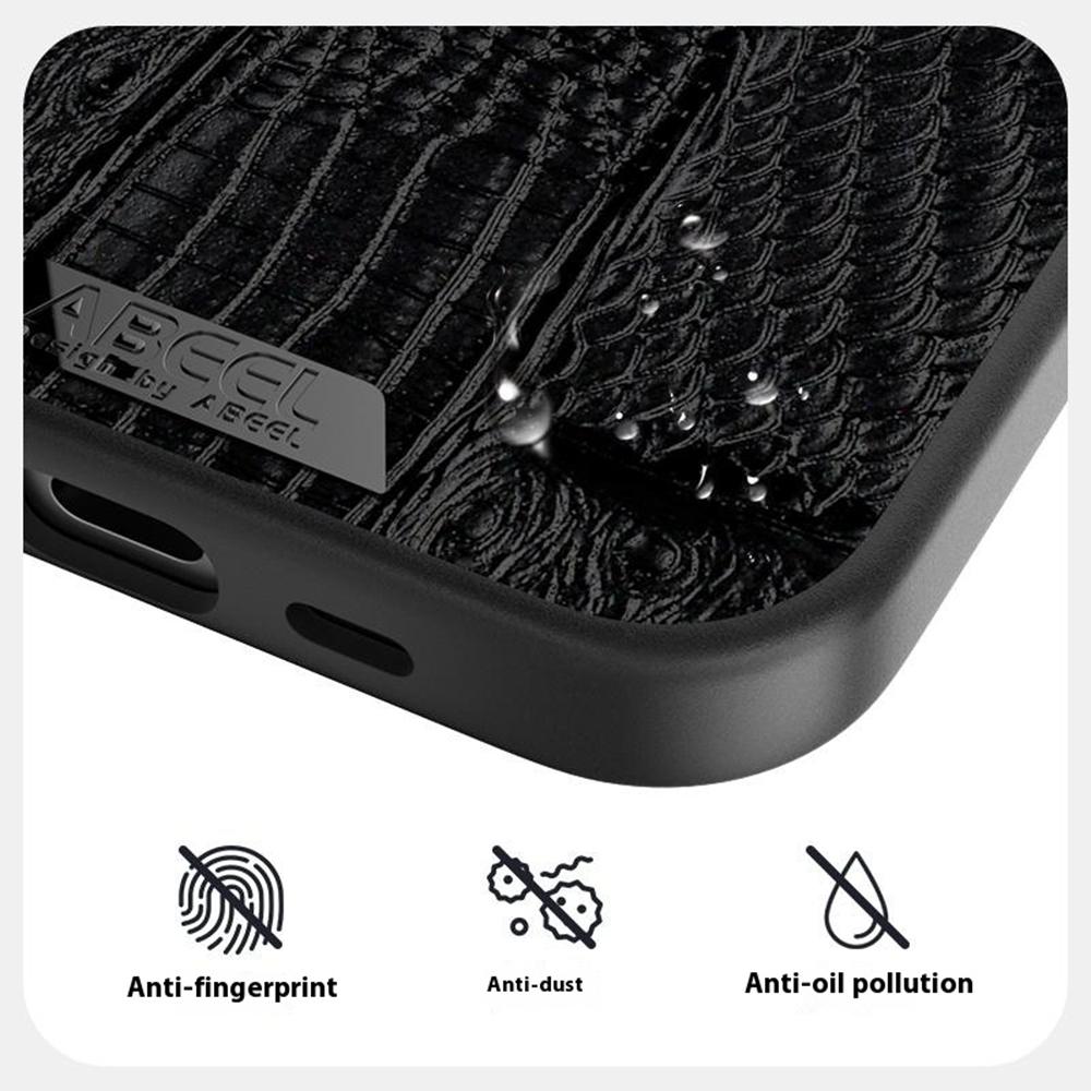 ABEEL For iPhone 16e Case Compatible with MagSafe Beast Texture Micro-Embossing Back Cover