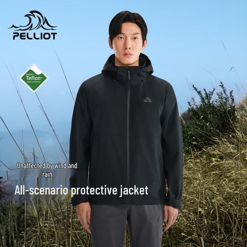 Pelliot Unisex Outdoor Teflon Waterproof Hiking Jacket XL