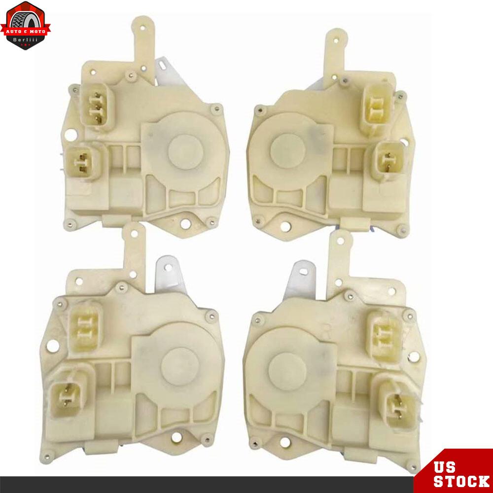 Set 4 Front Rear Left & Right Power Door Lock Latch Actuator For Honda Accord