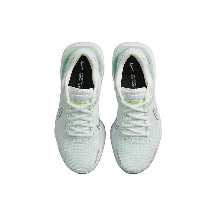 Nike Womens ZoomX Invincible Run Flyknit 2 'Barely Green Mint Foam' (women's sizes) Barely Green / Metallic Silver / Mint Foam / White