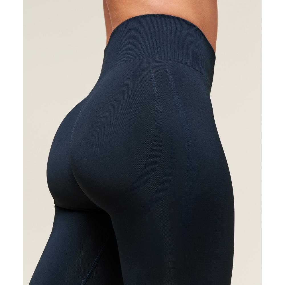 Gymshark Everyday Seamless Flared Legging Navy B4b8h Ub9p