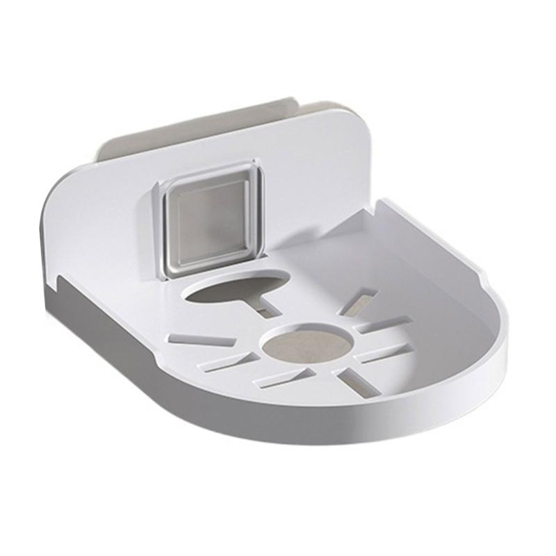 

Adhesive Wall Mounted Security Camera Bracket No Drilling Surveillances Camera Holder Shelf for Baby Monitors,Speakers