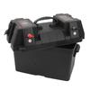 Scatola Batteria Intelligente per Motore Elettrico, Impermeabile, 2 Porte USB, ABS, Centro di Alimentazione per Batterie Marine, Resistente per Camper, Furgone, SUV, ATV, Campeggio, Camion