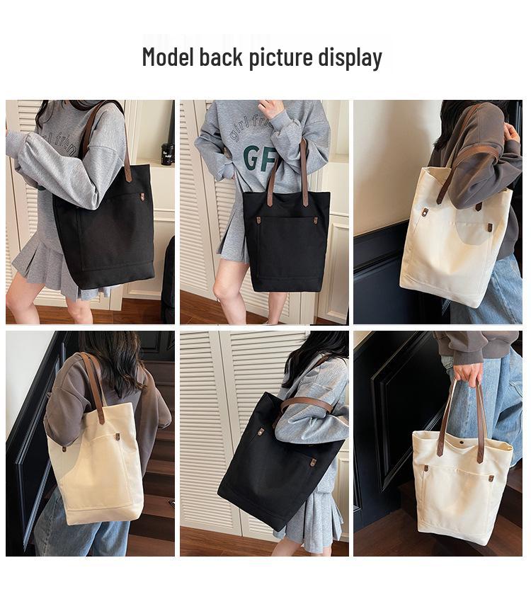 Large Capacity Women's Underarm Tote - Commuting & College Shoulder Bag