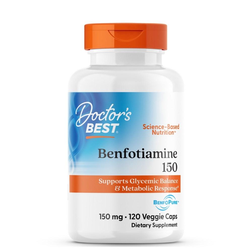 Doctors Benfotiamine 150mg Veggie Capsules 120 Tablets 1 pcs