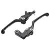 ZETA RACING CBR250RR Levier de Rue à Pivot Levier sans Étape en Aluminium Position de Levier Automatique Retour Automatique du Levier Dirtfreak F5621 '17-25 Ensemble, Noir, Pliable,