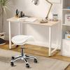 Height Adjustable Rolling Stool with Wheels Salon Stool for SPA Massage Salon Home and Office Swivel Chair