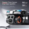 V186 Foldable 8K HD Drone with Three Cameras & Obstacle Avoidance