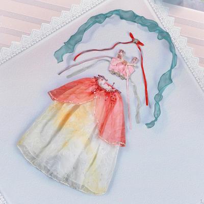 Doll Dress Costumes Coordination Educational Photo Prop Up DIY Toy Fashion for Birthday Gift