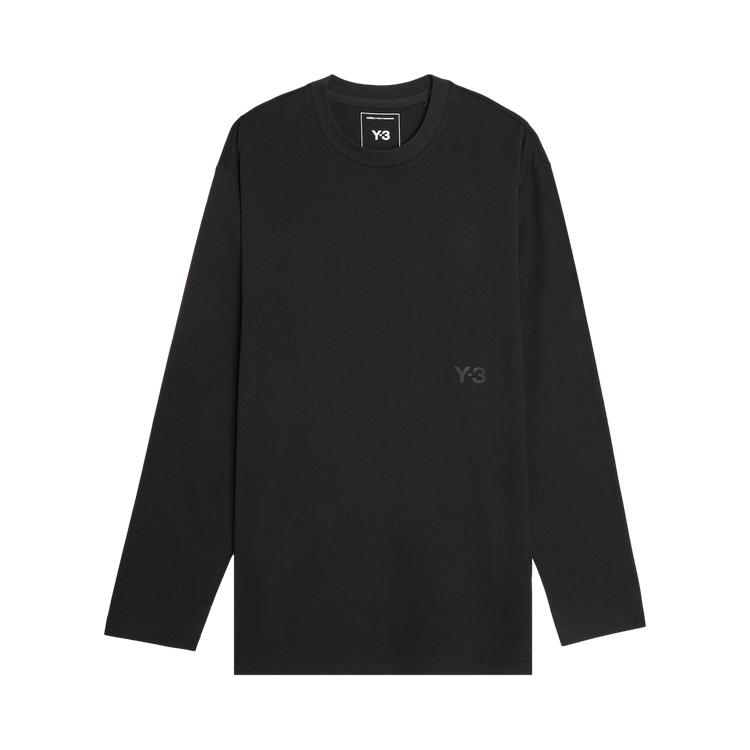 

Y-3 Long-Sleeve Tee Black Men Tops IW0068 XL