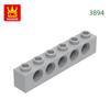 Non-Toxic 49Pcs/Lot 3894 1X6 5Holes Thick Block Moc Color Accessories Compatible With Brick Diy Children'S Toy Assembly Parts