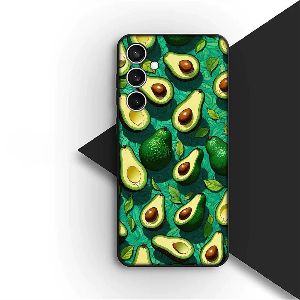 Schutzhülle für Apple iPhone 12 13 Pro XS Max Mini ProMax X XR Air 13Pro Hülle Handyhülle Avocado Erdbeere Frucht Sommer